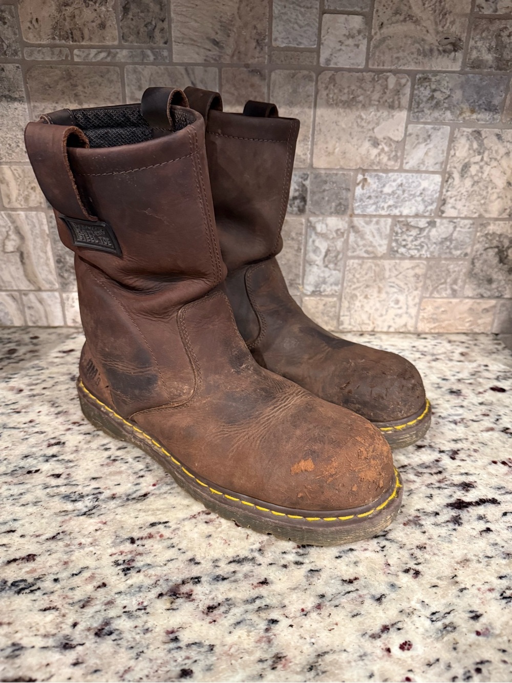 Dr. Martens Pull On Steel Toe Safety Boot